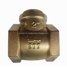 casting bronze Cu valve part/bronze valve disc
